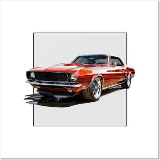 Muscle Car 1960's Posters and Art